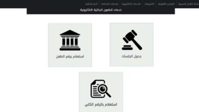 الاستعلام عن قضية في محكمة النقض الكترونيا