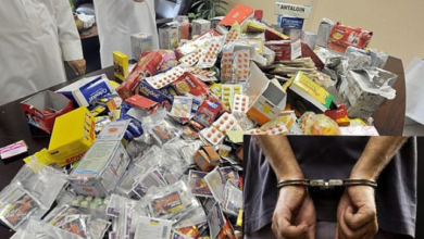 عقوبة بيع أدوية مجهولة المصدر